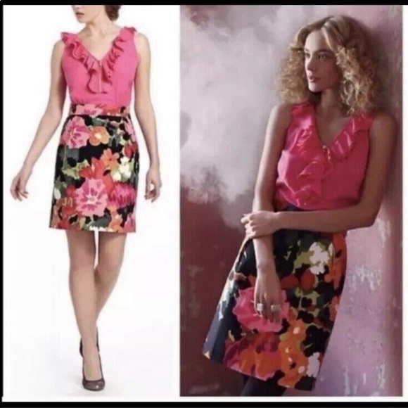 Anthropologie Dresses & Skirts - Anthropology Tabitha 2 Great Eacapes  pink dress